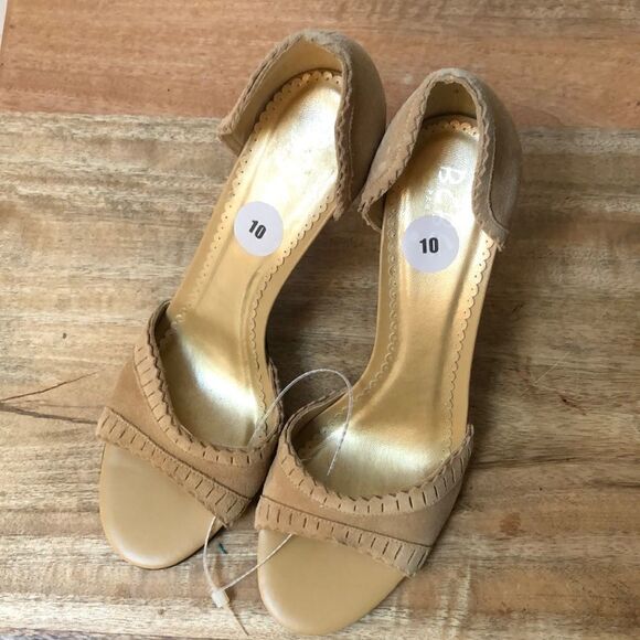 BCBG Suede Heel Sandals  - Picture 2 of 9